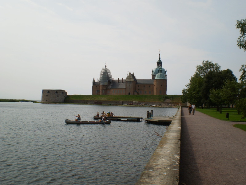Kalmar, Widok na zamek